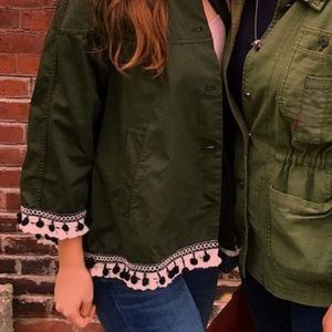 Zara Basics Khaki Jacket